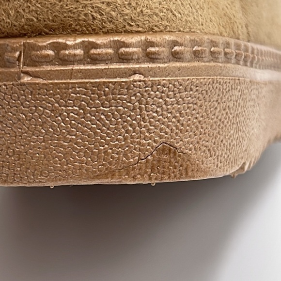 China Buttons City Toddler Girls Boots, Tan, Fleece Lined Size 2 - Picture 4 of 9